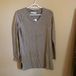 XS Taupe tunic. NWT